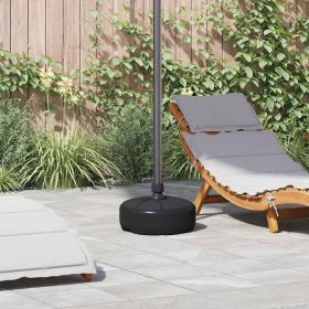 Umbrella Base Black HDPE Plastic Standard Umbrella Base Round