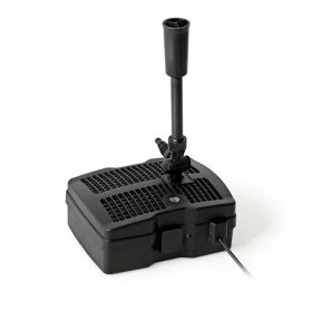 4-in-1 pond filtration pump with fountain and disinfection equipment, etc