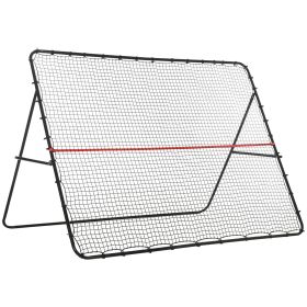 Soccer Rebounder Net Adjustable Foldable Multi-Sport Training for Soccer Practice 8.5' x 6.5'