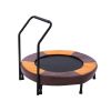 36 Inch Foldable Mini Trampoline, Indoor and Outdoor Rebounder for Kids,Toddler Trampoline Easy to Assemble, with Foam Handle and Safe Thickened Cover