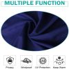 50" W x 96"L Outdoor Curtains Front Porch Curtain Grommet for Porch Balcony Pergola Gazebo Dark Blue