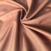 Brown Polyester 50 in. W x 108 in. L Tap Top Blackout Curtain (Double Panel), Silencer clip