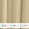 50 in. x 84 in. Indoor Outdoor Curtains Grommet Curtain (1 Panel)