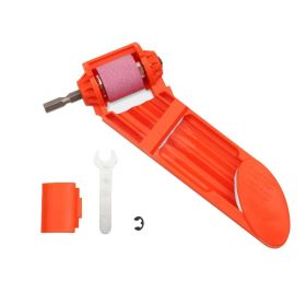 Grinding Wheel Drill Bit Sharpener Grinding Wheel Power Tool Hand Tools Nail Drill Bits Set Sharpener For Step Drill Accessories (Color: Orange set, Ships From: China)