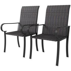Rattan Rocking Chairs (Color: as picture)
